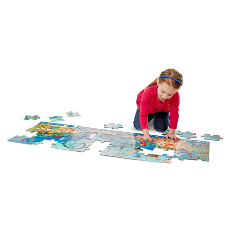 Melissa & Doug Beneath the Waves Search + Find Floor Puzzle - 48 Pieces 4493